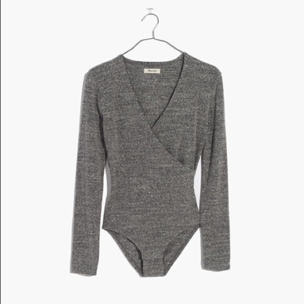 Madewell Wrap Top Bodysuit